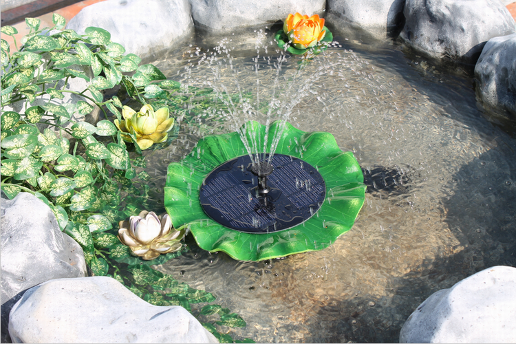floating pond fountain