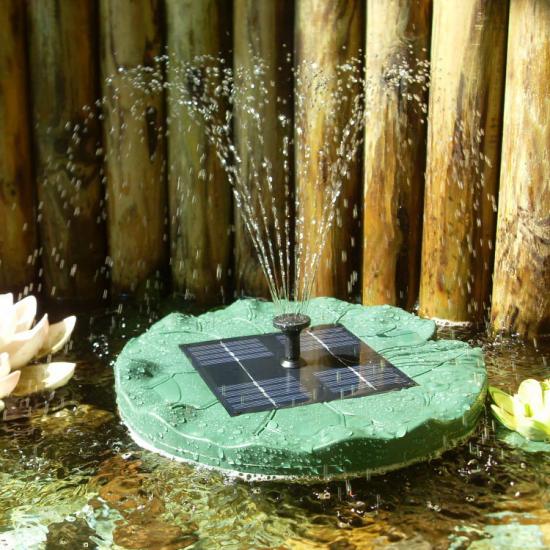 floating solar fountain
