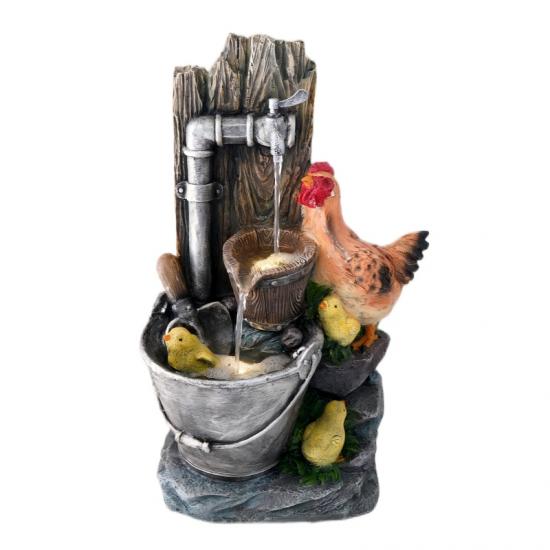 solar fountain,outdoor fountain,animal fountain