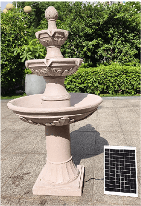 Floor Fountain feature