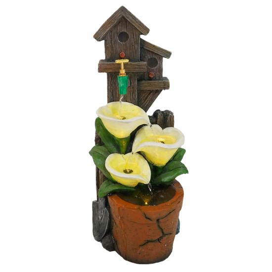 solar fountain,resin fountain,garden fountain