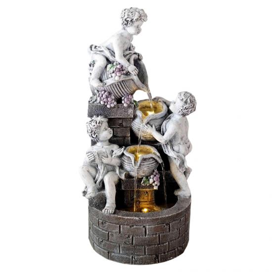 solar fountain,resin fountain,garden fountain