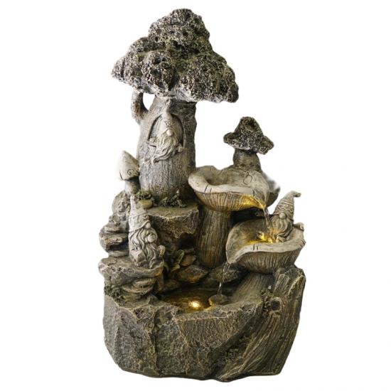 solar fountain,resin fountain,garden fountain